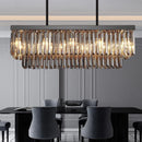 Axyaa Crystal Chandelier Pendant Light for Living Room Dining Room Luxury Lighting