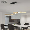 Axyaa Modern LED Ceiling Chandelier Dimmable Indoor Lighting Fixture