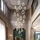 Axyaa Modern LED Pendant Chandeliers for Indoor Lighting