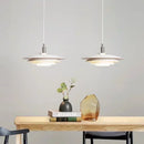 Axyaa Nordic Saucer LED Pendant Chandelier for Dining Room, Bar, Kitchen - Creative Home Lighting