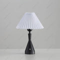 Axyaa LED Pleated Lamp with Touch Control and Rechargeable USB.