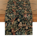 Axyaa Floral Table Runner for Kitchen Dining Wedding Party Decor