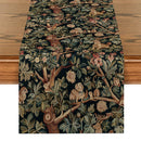 Axyaa Floral Table Runner for Kitchen Dining Wedding Party Decor