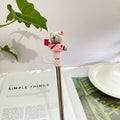 Axyaa Bear Pumpkin Silicone Straw Cover - Universal 7-8mm Sippy Stopper