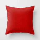 Axyaa Red Checked Print Pillowcase 45*45cm