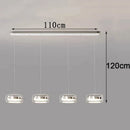 Axyaa Modern LED Pendant Light Chandeliers for Home Decor and Indoor Lighting