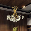 Axyaa Nordic Dandelion Ceiling Lamp: Warm, Creative Home Lighting for Bedroom, Living, Dining Room
