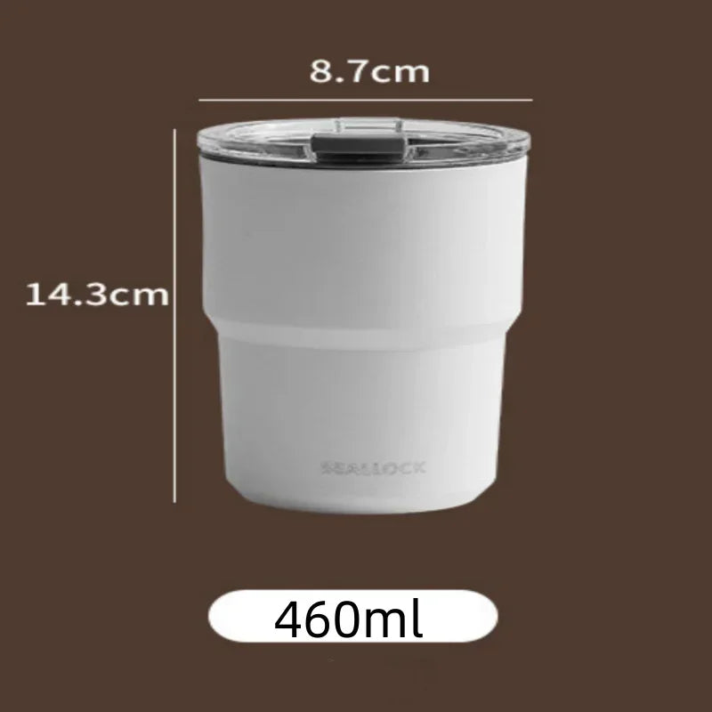 Axyaa Stainless Steel Thermos Cup Double-layer Mug for Office and Outdoor