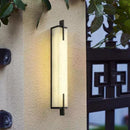 Axyaa LED Alabaster Outdoor Wall Lamp for Living Room & Courtyard