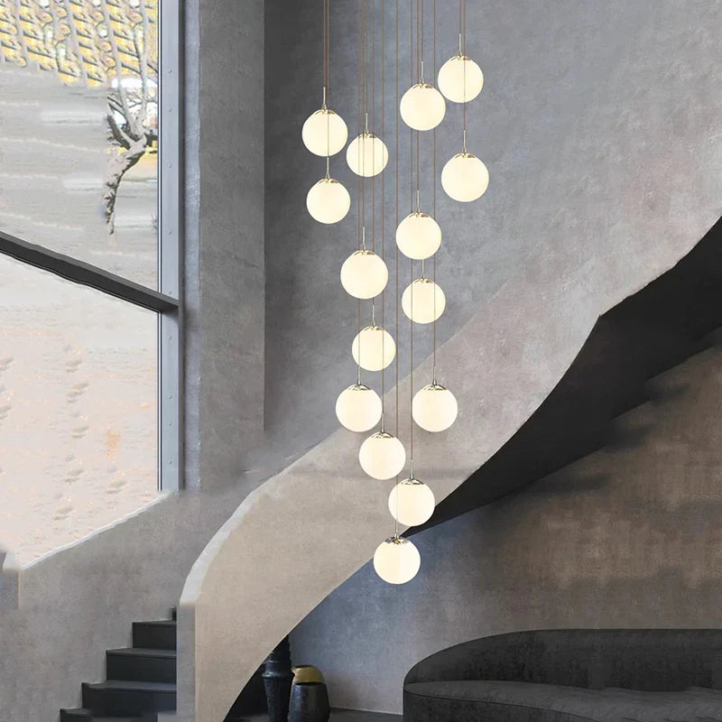 Axyaa Nordic Pendant Chandelier for Dining Room in Living Room