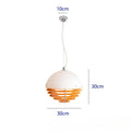 Axyaa Nordic Sunset Orange Chandelier Pendant Lights