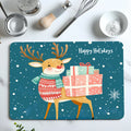 Axyaa Absorbent Rubber Backed Dish Drying Mat
