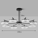 Axyaa Modern Indoor Pendant Chandelier Ceiling Light for Dining and Living Room
