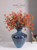 Axyaa Glass Vases, Modern Flower Arrangements & High-End Decor for Living Room & Dining