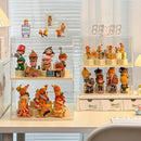 Axyaa Action Figure Acrylic Display Case: Clear, Dustproof, Stackable Organizer Box