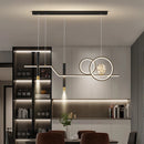 Axyaa Modern Pendant Chandeliers Dining Room Hanging LED Lights