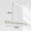 Axyaa LED Pendant Chandelier: Stylish Indoor Ceiling Lighting for Living Room Decor