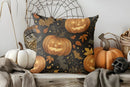Axyaa Halloween Ghosts & Leaves Pattern Pillow Cover for Sofa Bedroom Car