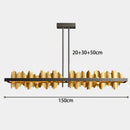 Axyaa Nordic Chandeliers Dining Room Pendant Lights Ceiling Hanging Lamps