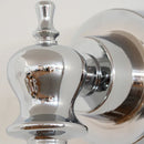 Axyaa Chrome Wall Light 3000K Sconce, Art Deco Bedroom Atmosphere, Hotel Stairs