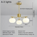 Axyaa Cream Glass Sphere Ceiling Chandelier. Modern Living Room, Bedroom, Dining Room Lighting.