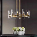 Axyaa Modern LED Pendant Chandeliers for Living Room & Dining Room