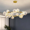 Axyaa Magic Bean LED Glass Chandelier for Romantic Lighting in Living Room or Bedroom