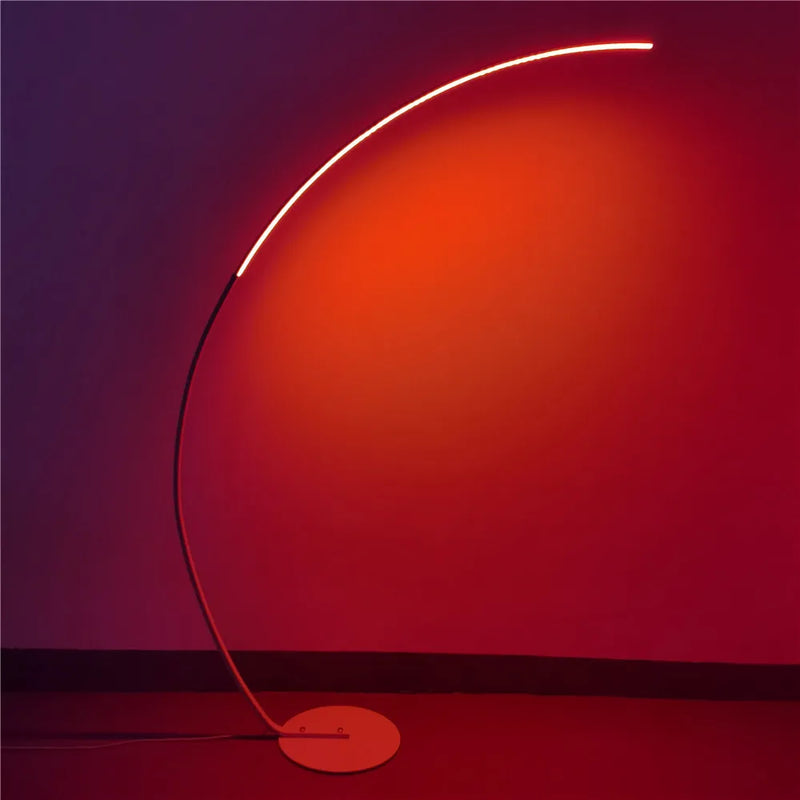 Nordic Stylish Fishing Floor Lamp RGB for Indoor Lighting by Axyaa
