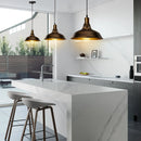 Axya Industrial Vintage Rust Chandeliers Hanging Ceiling Pendant Lamps