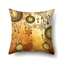 Axyaa Christmas Santa Claus Print Pillow Cover 45X45CM