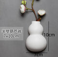 Axyaa Ceramic Wall Vases Artistic Flower Decor Hydroponic Dried Arrangement
