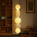 Axyaa Noguchi Style Paper Art Chandelier for Living Room, Bedroom, Study
