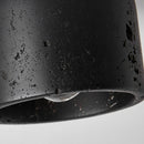 Axyaa Black Travertine Ceiling Light for Elegant Spaces