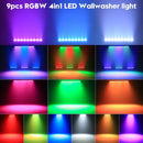 Axyaa 36W RGBW LED Stage Lighting Bar for Disco, Club, Wedding - DJ Party Lights
