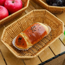 Axyaa Retro Chic Rattan Fruit Plate: Creative Woven Multipurpose House Candy Tray