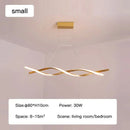 Axyaa Modern Nordic LED Chandelier for Home Decor and Dining Room