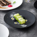 Axyaa Ceramic Pasta Plate Set for Molecular Cuisine Restaurant Tableware