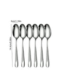 Axyaa Stainless Steel Silver High-End Star Diamond 30pc Tableware Set for Luxury Dining
