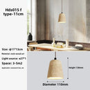 Axyaa Yellow Travertine Cave Stone Pendant Light - LED Hanging Lamp