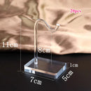 Acrylic Jewelry Bracelet Display Stand by Axyaa - Transparent Holder Rack for Beads & Pendants