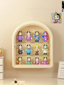 Axyaa Transparent Dustproof Magnetic Suction Display Rack for Figurines and Collectibles
