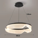 Axyaa Modern Home Decor LED Pendant Light Chandeliers for Living Room Dining Room