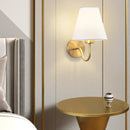 Axyaa Fabric Retro Wall Lamp E27 Nordic Style LED Indoor Lighting