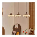 Axyaa Retro Wood Grain Pendant Lamp Water Droplet Design