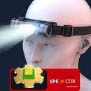 Axya Rechargeable COB LED Headlamp for Camping and Hiking