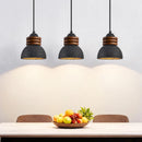 Axyaa Retro Rechargeable Bedside Pendant Lamp - Italian Vintage Style