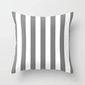 Axyaa Geometric Grey Pillowcase Set