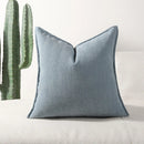 Chenille Herringbone Pillowcase Cojines by Axyaa - 50x50 Solid Color Decoration