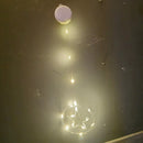 Axyaa LED Xmas Window Lights - Battery Operated for Christmas Parties, Weddings & Garden Decor