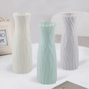Axyaa Ceramic-Style Plastic Flower Vase for Living Room Decor & Flower Arrangements